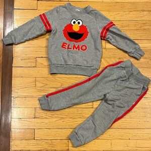 Little Sleepies Elmo sweatsuit 4T